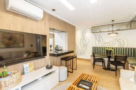 Sala de apartamento para alugar com 2 quartos, 82m² em Itaim Bibi, São Paulo