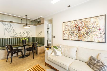 Sala de apartamento para alugar com 2 quartos, 82m² em Itaim Bibi, São Paulo