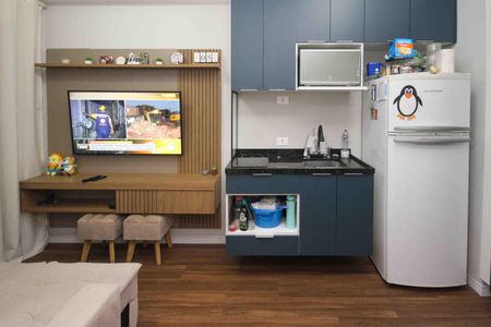 Cozinha de apartamento para alugar com 1 quarto, 30m² em Jardim Independência (são Paulo), São Paulo
