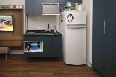 Apartamento à venda com 30m², 1 quarto e sem vagaCozinha