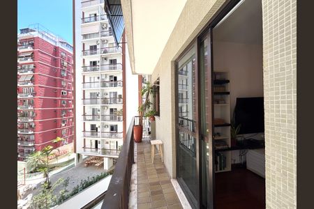 Varanda da Sala de apartamento para alugar com 2 quartos, 79m² em Jardim Botânico, Rio de Janeiro