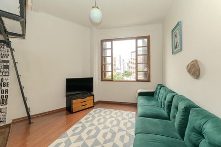 Sala de apartamento para alugar com 1 quarto, 35m² em Centro, São Paulo