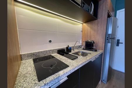Studio à venda com 25m², 1 quarto e sem vagaStudio - Cozinha