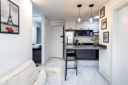 Sala de apartamento para alugar com 2 quartos, 35m² em Barra Funda, São Paulo
