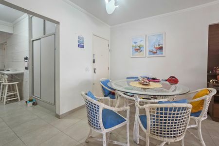 Sala de apartamento para alugar com 3 quartos, 120m² em Jardim Asturias, Guarujá
