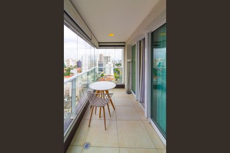 Varanda de apartamento para alugar com 1 quarto, 49m² em Campo Belo, São Paulo