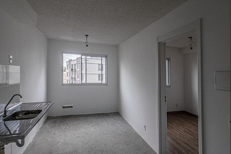 sala e cozinha compartilhadas_1 de apartamento à venda com 1 quarto, 25m² em Sacoma, São Paulo