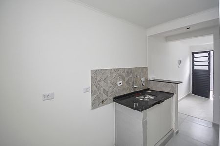 Cozinha e Área de Serviço de kitnet/studio para alugar com 1 quarto, 18m² em Jardim do Mar, São Bernardo do Campo