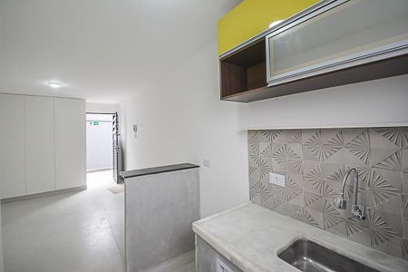 Studio para alugar com 20m², 1 quarto e sem vaga Studio para alugar com 20m², 1 quarto e sem vagaCozinha e Área de Serviço