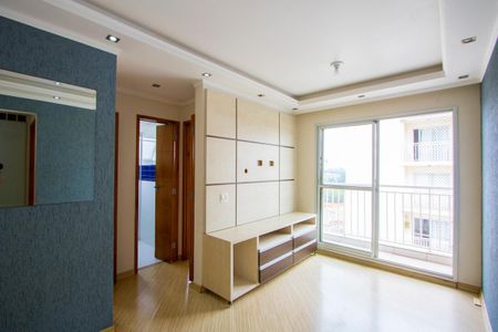 Sala de apartamento à venda com 2 quartos, 45m² em Vila Homero Thon, Santo André