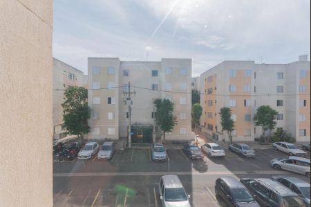 Vista da Sala de apartamento para alugar com 2 quartos, 50m² em Residencial Cosmos, Campinas
