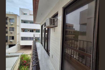 Varanda  de apartamento à venda com 3 quartos, 83m² em R. Bandeirantes, Rio de Janeiro