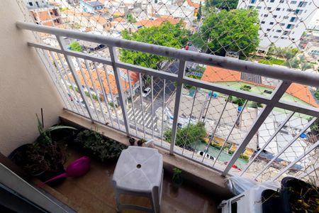 Varanda da Sala de apartamento à venda com 2 quartos, 54m² em Parque da Vila Prudente, São Paulo
