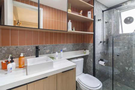 Apartamento à venda com 85m², 3 quartos e 2 vagasBanheiro da Suíte