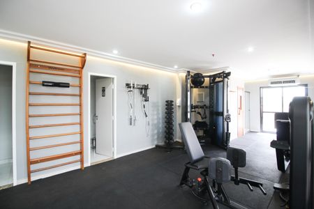 Apartamento à venda com 33m², 1 quarto e 1 vaga Apartamento à venda com 33m², 1 quarto e 1 vagaÁrea comum - Academia