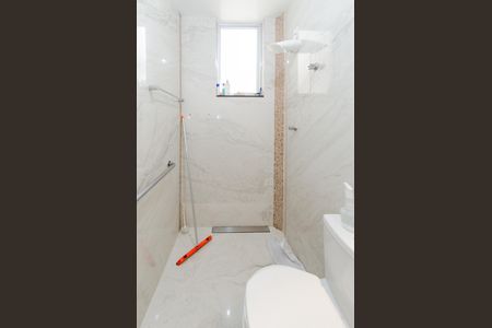 Banheiro suíte de apartamento à venda com 1 quarto, 50m² em Centro, Belo Horizonte