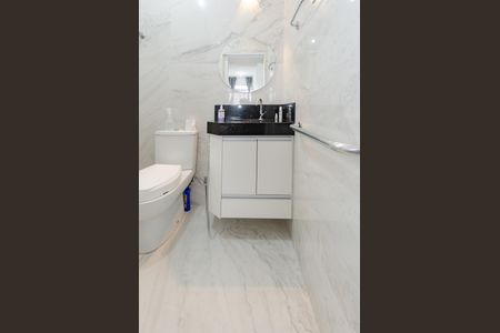 Banheiro suíte de apartamento à venda com 1 quarto, 50m² em Centro, Belo Horizonte