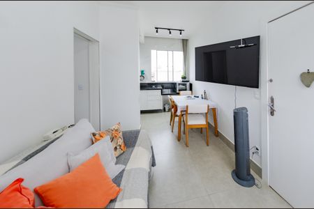 Sala de apartamento à venda com 1 quarto, 50m² em Centro, Belo Horizonte