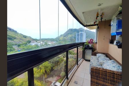 Varanda de apartamento para alugar com 2 quartos, 65m² em Recreio dos Bandeirantes, Rio de Janeiro