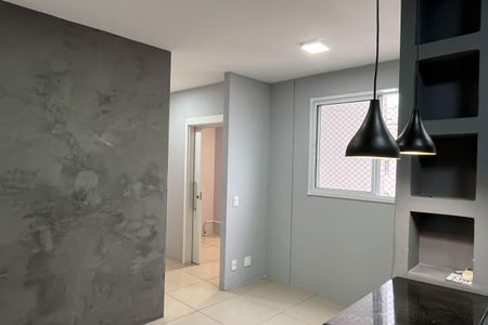 Sala de apartamento para alugar com 2 quartos, 49m² em Castelo, Santos