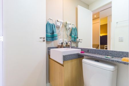 Apartamento à venda com 30m², 1 quarto e 2 vagasBanheiro