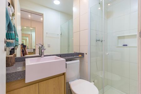 Apartamento à venda com 30m², 1 quarto e 2 vagasBanheiro