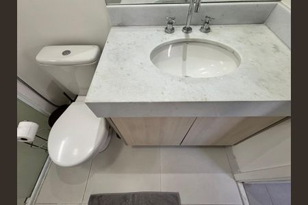 Apartamento à venda com 49m², 1 quarto e 1 vaga Apartamento à venda com 49m², 1 quarto e 1 vagaBanheiro da Suíte