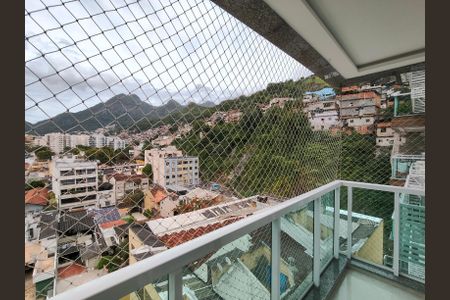 Vista da Sala de apartamento à venda com 2 quartos, 69m² em Tijuca, Rio de Janeiro