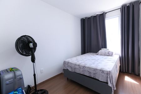 quarto 1 de apartamento para alugar com 2 quartos, 46m² em Jk, Contagem