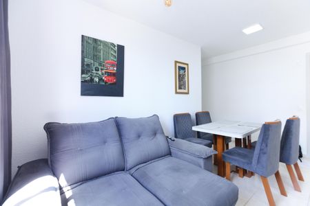 Sala de apartamento para alugar com 2 quartos, 46m² em Jk, Contagem