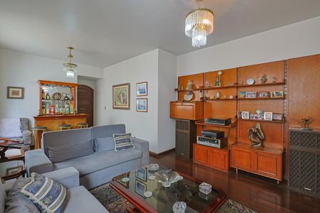 Sala de apartamento à venda com 4 quartos, 152m² em Lourdes, Belo Horizonte