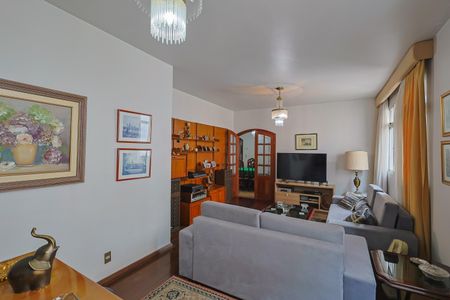 Sala de apartamento à venda com 4 quartos, 152m² em Lourdes, Belo Horizonte