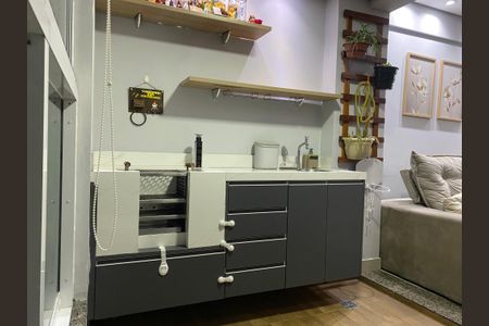 Sala de apartamento à venda com 2 quartos, 64m² em Jardim, Santo André