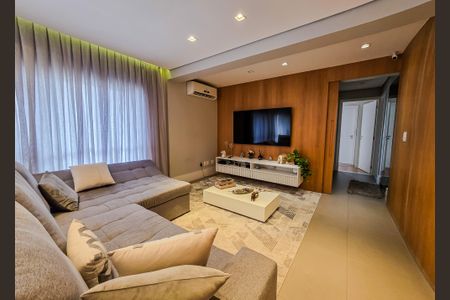 Sala de apartamento para alugar com 2 quartos, 122m² em Jardim, Santo André