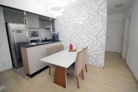 Sala de Jantar de apartamento à venda com 3 quartos, 67m² em Vila Metalúrgica, Santo André