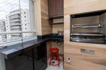 Varanda da Sala de apartamento à venda com 2 quartos, 60m² em Várzea da Barra Funda, São Paulo