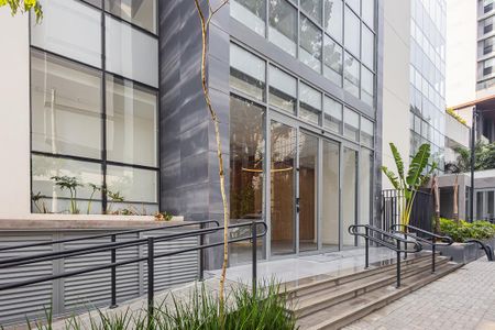 Studio para alugar com 34m², 1 quarto e 1 vagaFachada