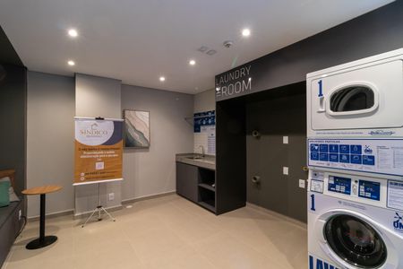 Apartamento para alugar com 35m², 2 quartos e sem vaga Apartamento para alugar com 35m², 2 quartos e sem vagaÁrea comum - Lavanderia