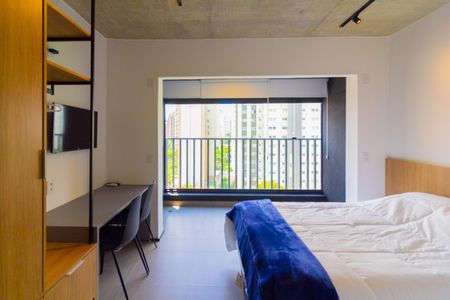 Studio para alugar com 39m², 1 quarto e sem vaga Studio para alugar com 39m², 1 quarto e sem vagaQuarto