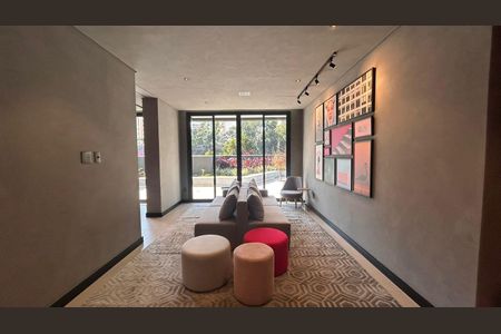 Studio para alugar com 39m², 1 quarto e sem vaga Studio para alugar com 39m², 1 quarto e sem vagaSalão de festas