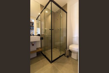 Studio para alugar com 39m², 1 quarto e sem vaga Studio para alugar com 39m², 1 quarto e sem vagaBanheiro