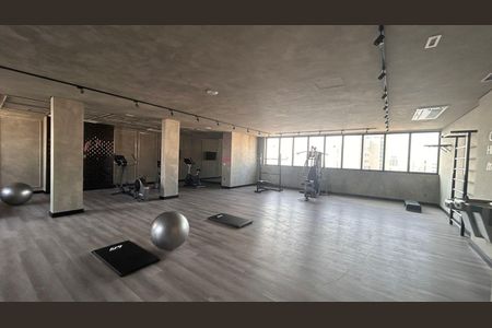 Studio para alugar com 39m², 1 quarto e sem vaga Studio para alugar com 39m², 1 quarto e sem vagaAcademia