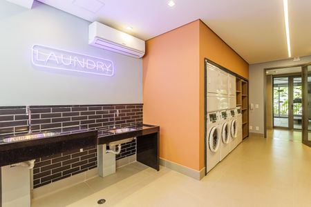 Studio à venda com 24m², 1 quarto e sem vagaLavanderia