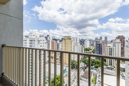 Varanda de kitnet/studio à venda com 1 quarto, 24m² em Vila Nova Conceição, São Paulo
