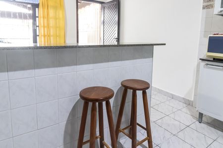 Casa para alugar com 120m², 2 quartos e 1 vagaDetalhe da cozinha