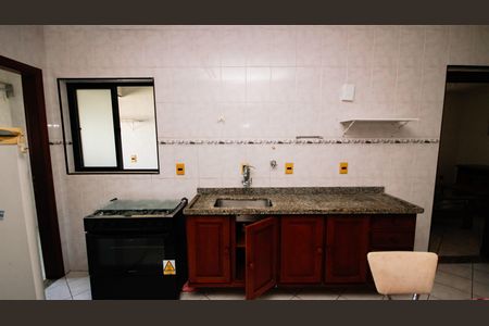 Cozinha de apartamento para alugar com 1 quarto, 114m² em Vila Caiçara, Praia Grande