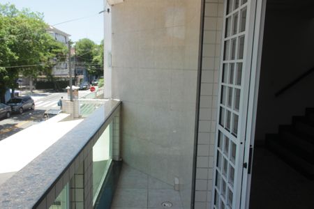 Varanda da Sala de casa para alugar com 3 quartos, 158m² em Aparecida, Santos