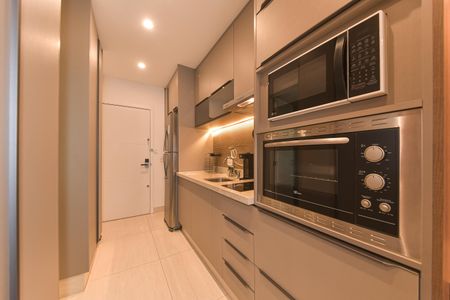 Studio para alugar com 27m², 1 quarto e sem vaga Studio para alugar com 27m², 1 quarto e sem vagaCozinha