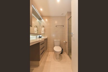 Studio para alugar com 27m², 1 quarto e sem vaga Studio para alugar com 27m², 1 quarto e sem vagaBanheiro