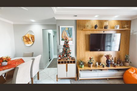 Sala de apartamento à venda com 3 quartos, 74m² em Lauzane Paulista, São Paulo
